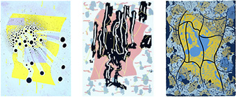 Serigraphs.